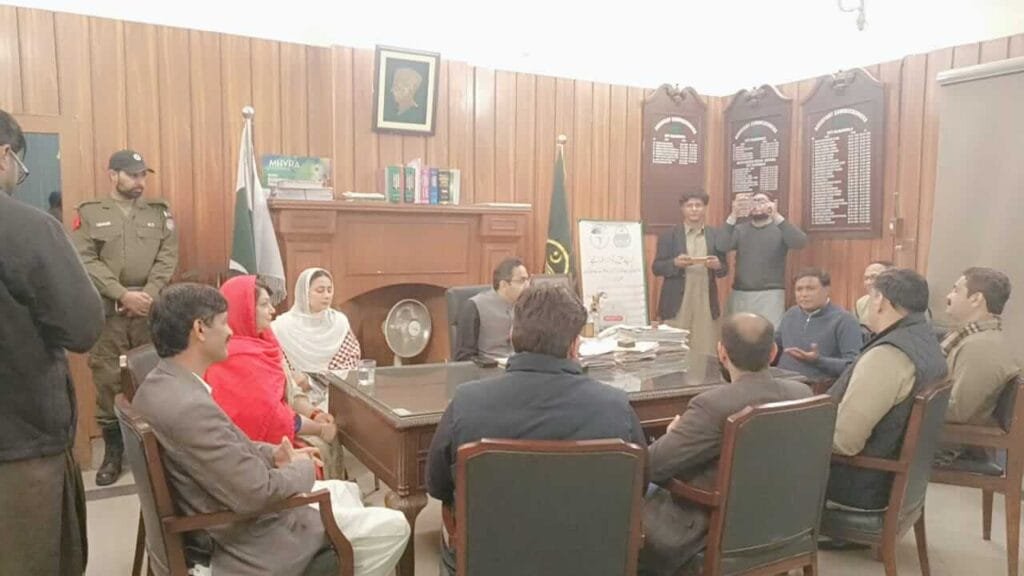 In the office of the Assistant Commissioner Gujranwala